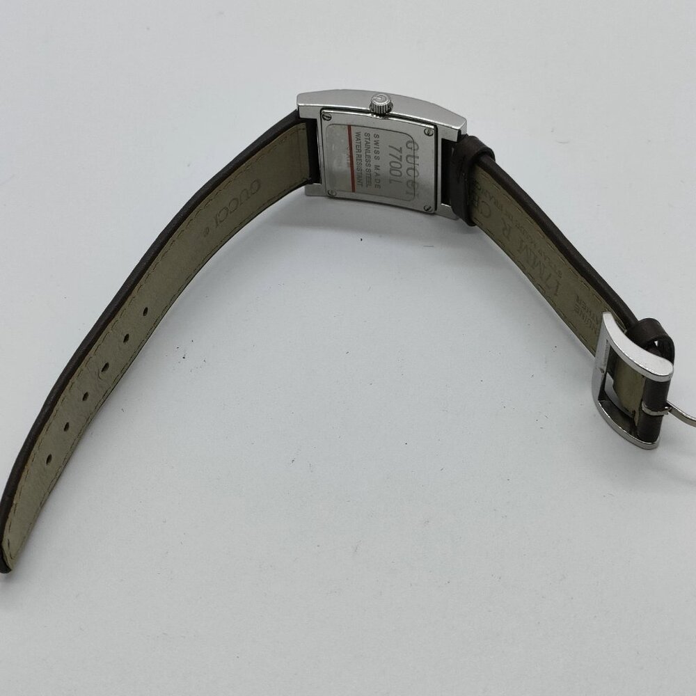 Gucci Watch 7700L 23mm Women's Whites X Browns 162-070225 - Picture 3 of 10